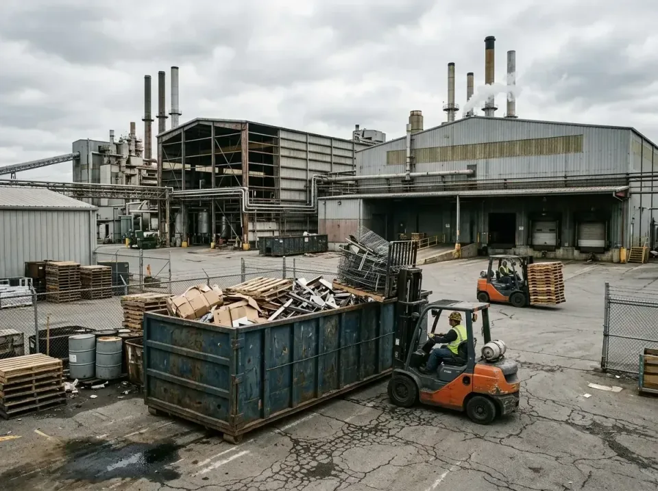 industrial-factory-scrap-conta-003 — frequently asked questions, Cheap Roll-off Dumpster Rentals in Longboat Key, FL